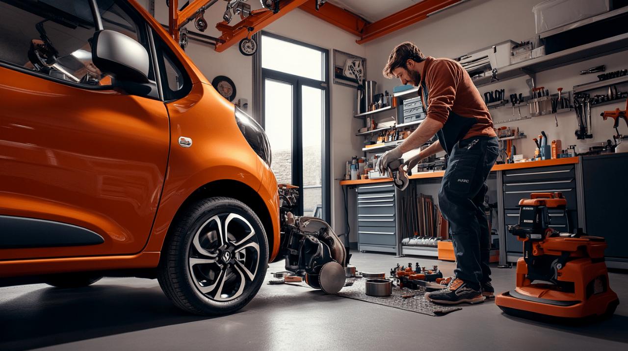 Changer les plaquettes de frein sur la Renault Twingo : etape a appliquer pour un rodage parfait