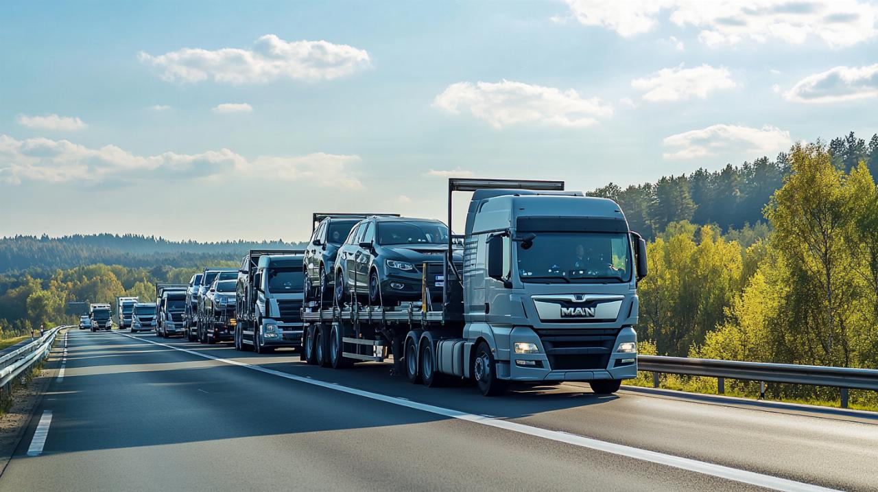 Transport voiture par camion : une alternative fiable pour vos besoins logistiques